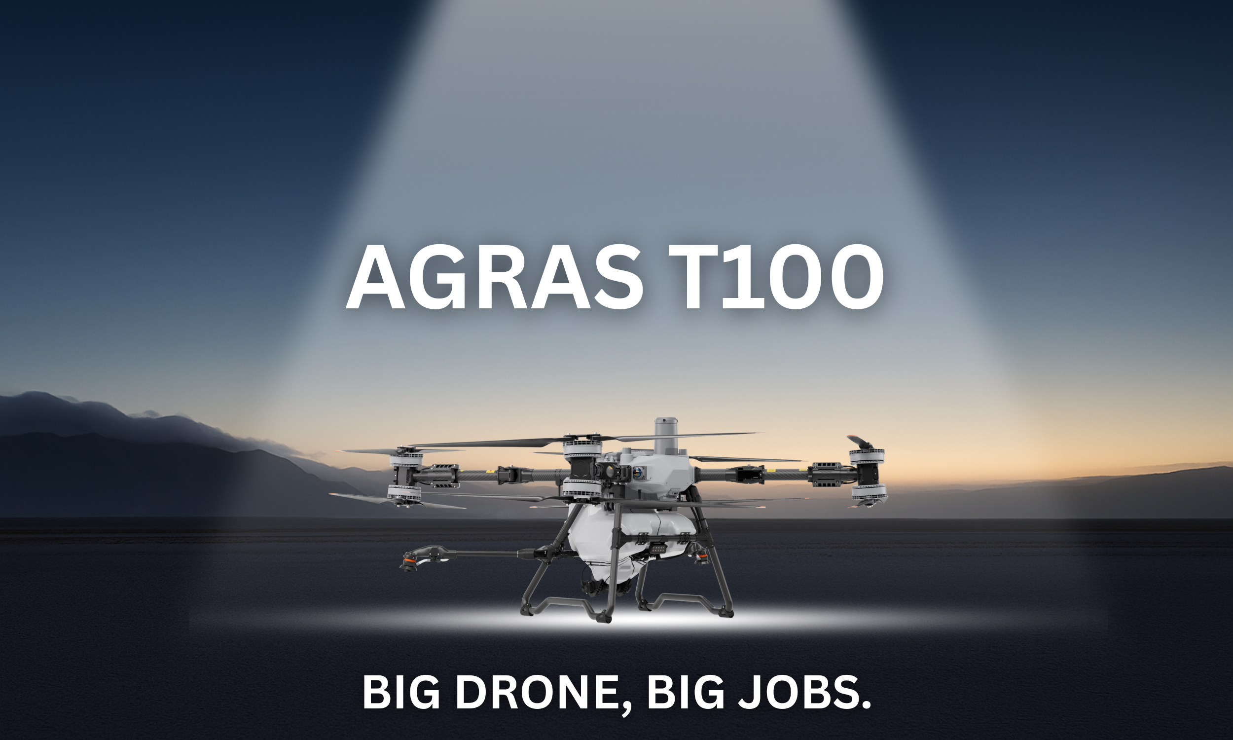 Agras T100 — DC Geomatics Drone Technology