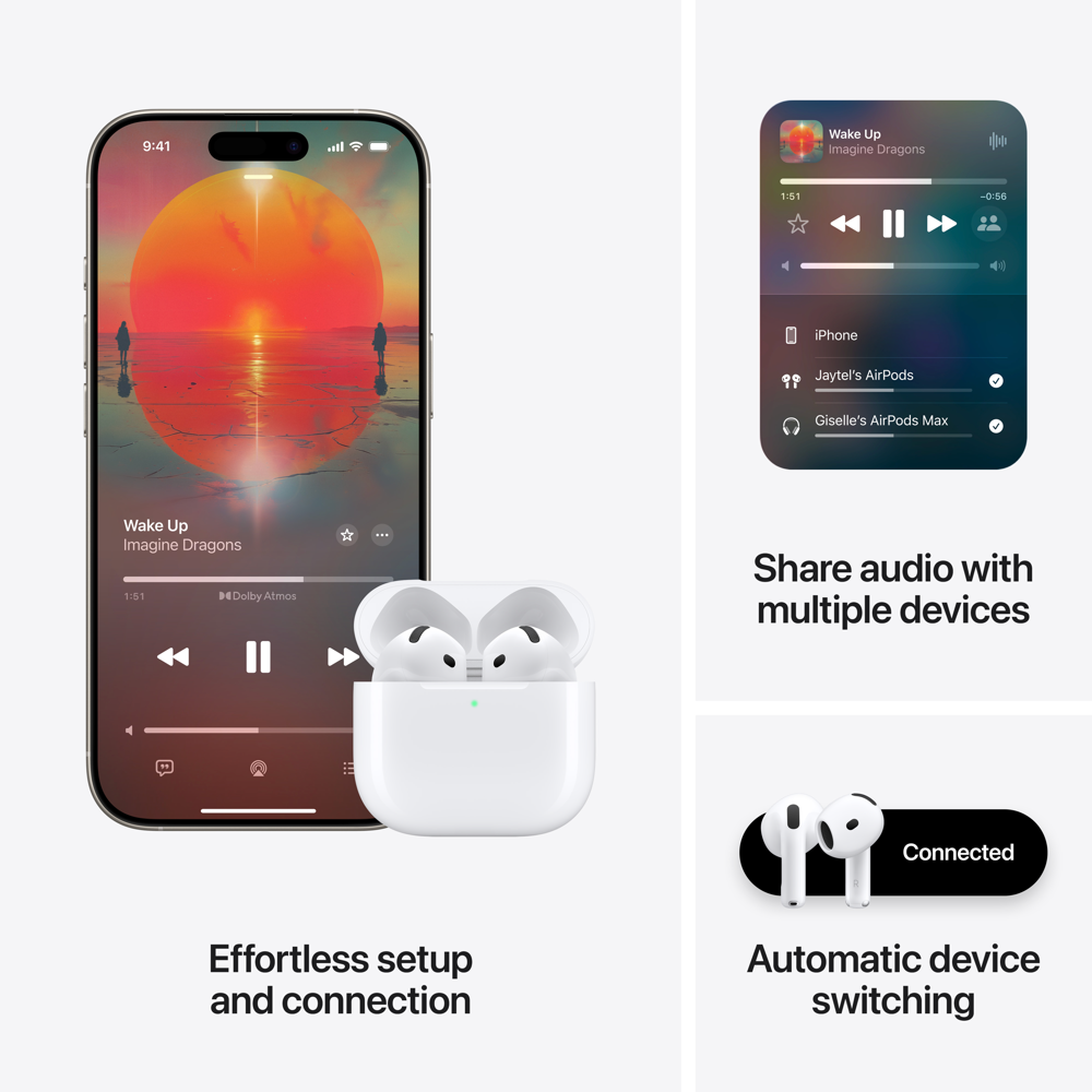 Apple AirPods 4 With Active Noise Cancellation - Image 5