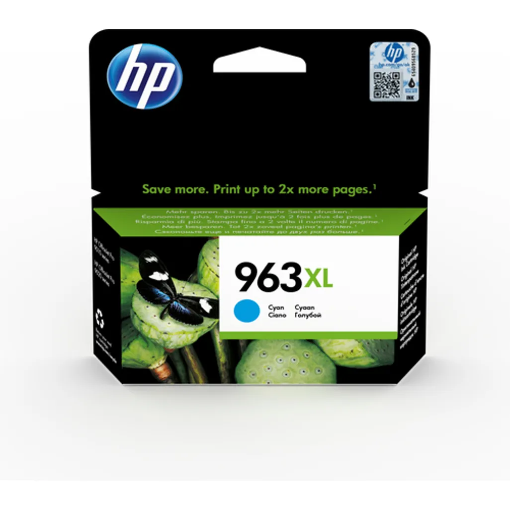 HP 963XL High Yield Cyan Original Ink Cartridge - Image 3